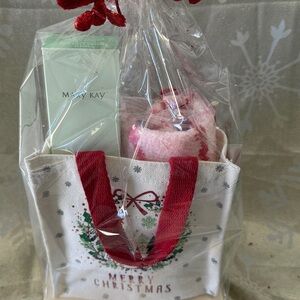 Mary Kay Holiday Gift Set with Pink and Red Accents